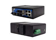 Commutatore della fibra di SFP di Ethernet di 10 porti con 6 scanalature di SFP e 4 porte Ethernet